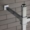Kingston Brass VPB3322SQ1 22-Inch Stainless Steel Console Sink Legs, Polished Chrome VPB3322SQ1 - alternate 4